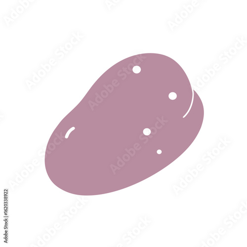vector illustration of a potato