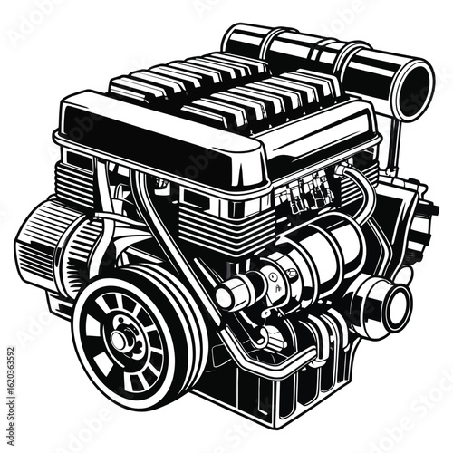 car engine