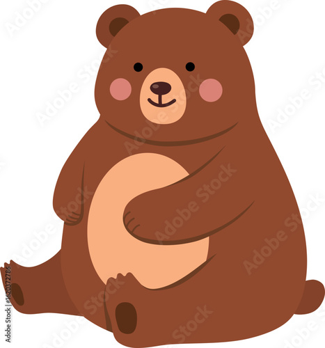 Wallpaper Mural Bear, Alphabet Animal Illustration, 곰   Torontodigital.ca