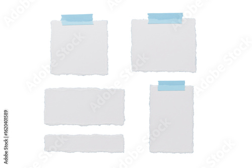 Wallpaper Mural a white square with four blue rectangles arranged around it in a grid like pattern. Torontodigital.ca