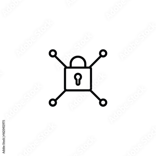 Centralized Network Security Icon