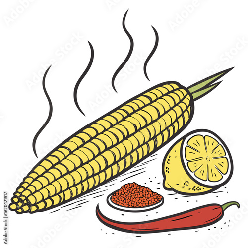 corn on a cob
