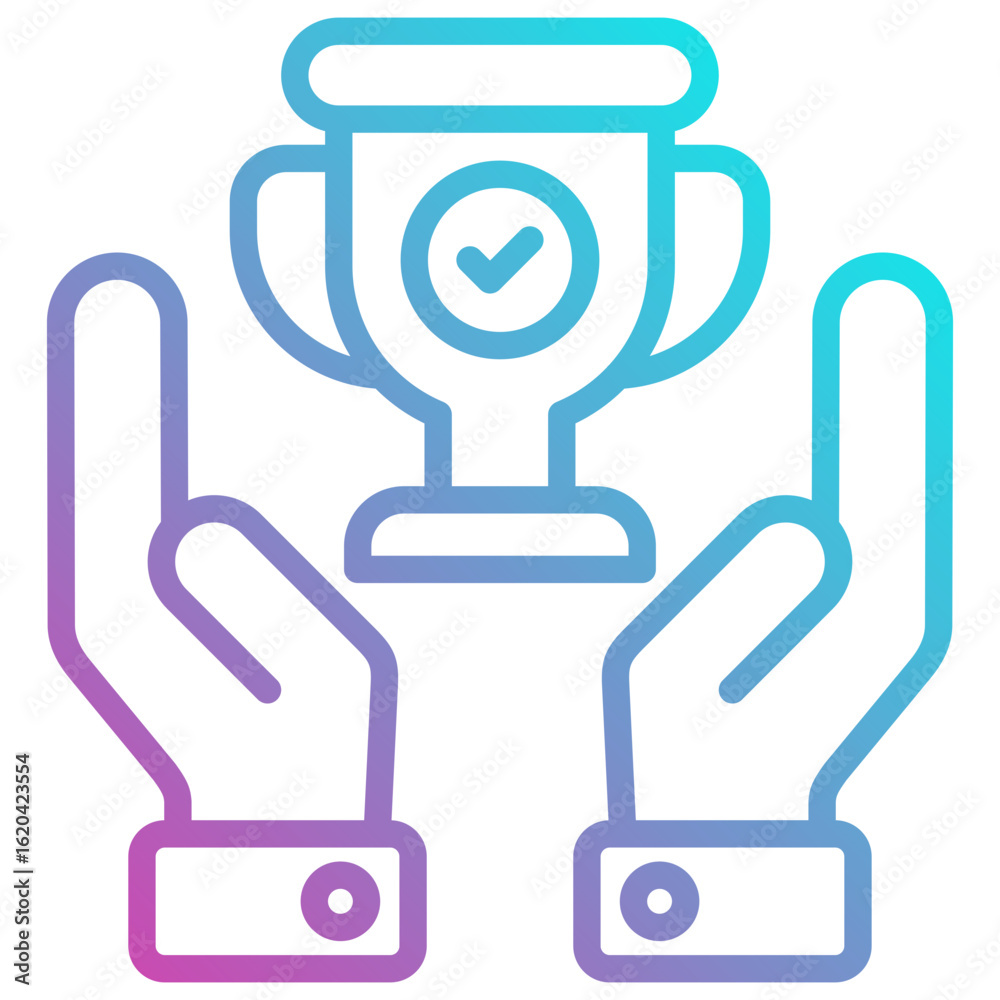 Obraz premium Successful Icon