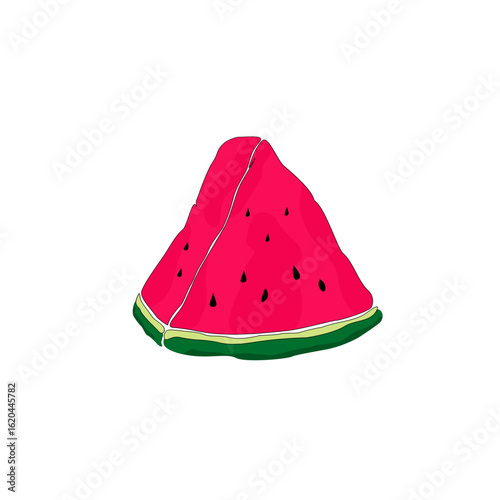 set of watermelon slices