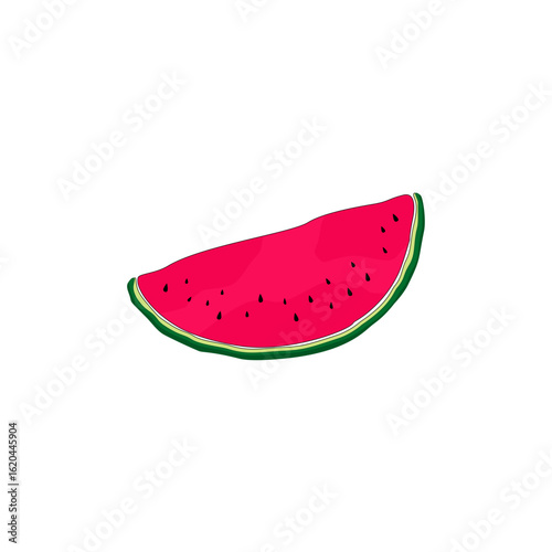 set of watermelon slices