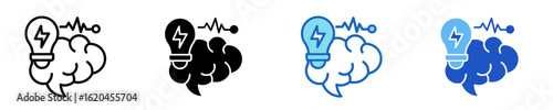 Brainstorm  Icon Set Multiple Style Collection