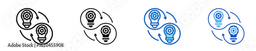 Idea Sharing  Icon Set Multiple Style Collection