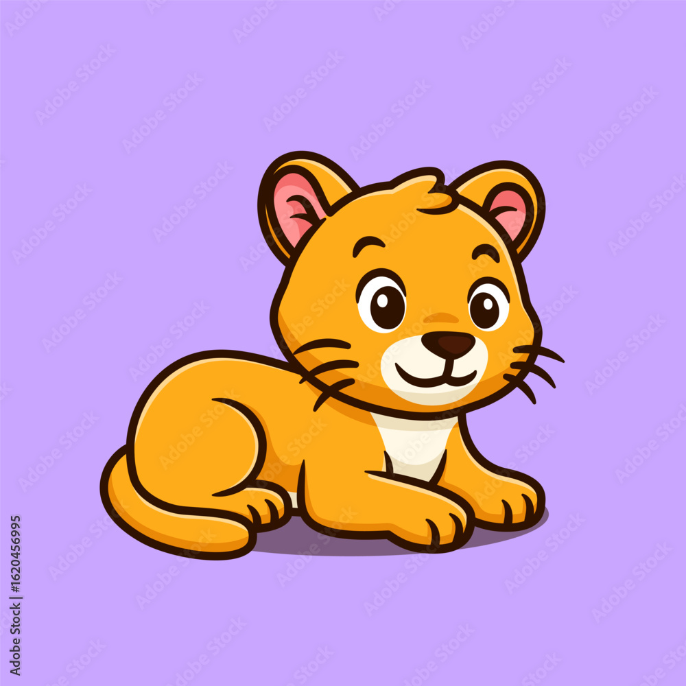 cute cartoon lion kid cute cartoon lion kid