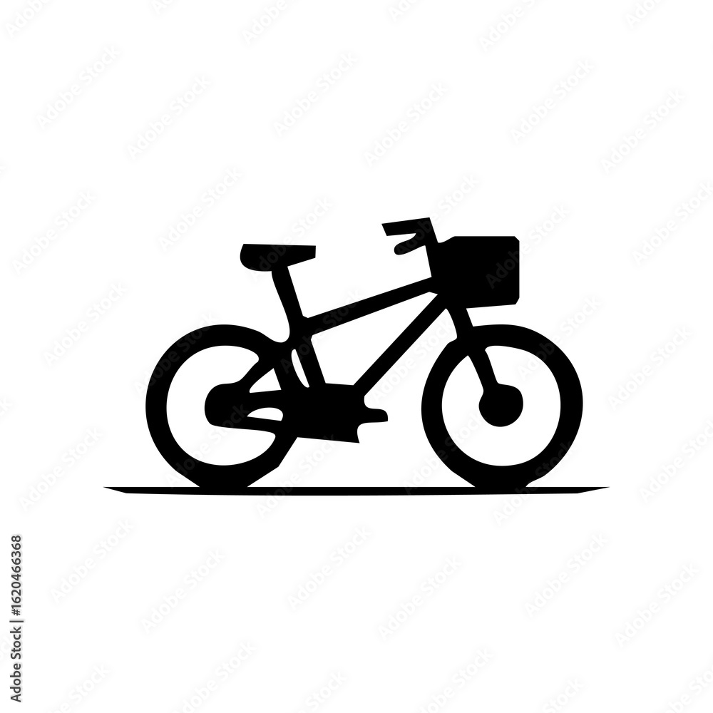 Fototapeta premium bicycle isolated on white