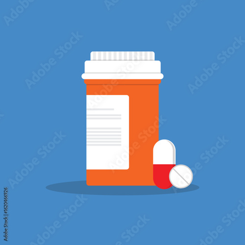 Prescription medicine bottle	