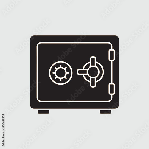 Safe Box Security Icon