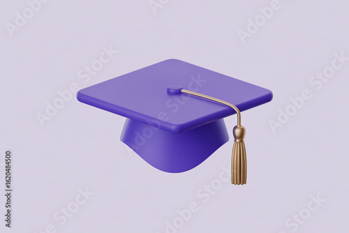 graduation cap and diploma