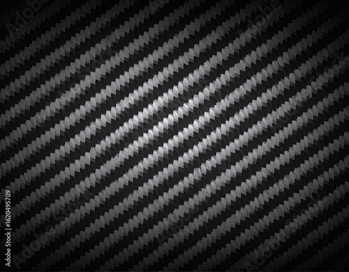 Dark Carbon Fiber Texture Seamless Background