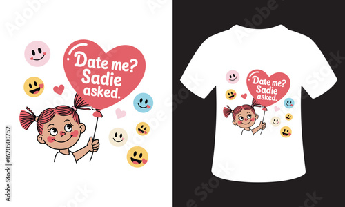 sadie hawkins Typography Quote T-Shirt Design