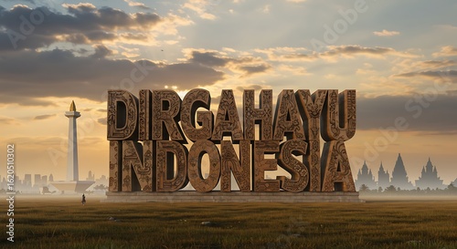 3D Typography of 