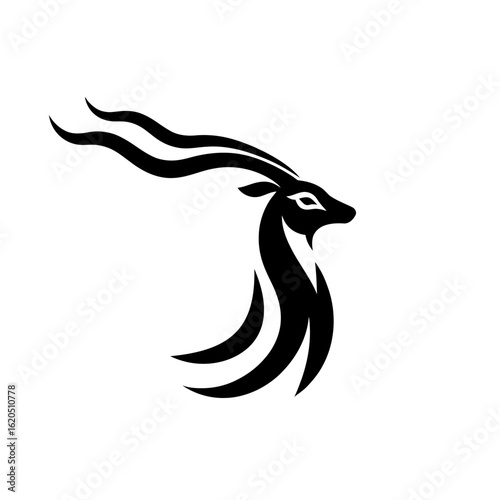 Marketing Logo Featuring Blackbuck Animal