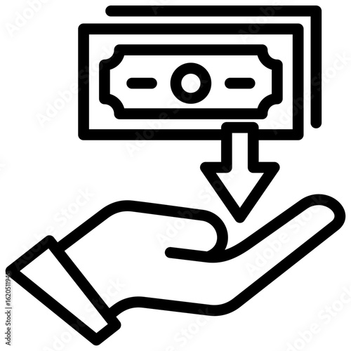 Receive Money Icon