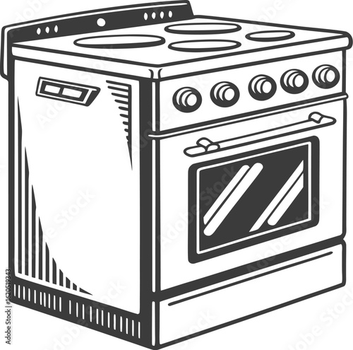 Black Cooking Symbol