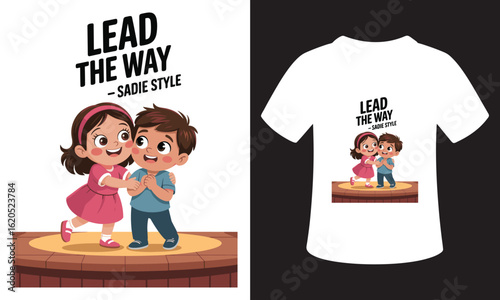 Minimalist sadie hawkins Quote Typography T-Shirt Design