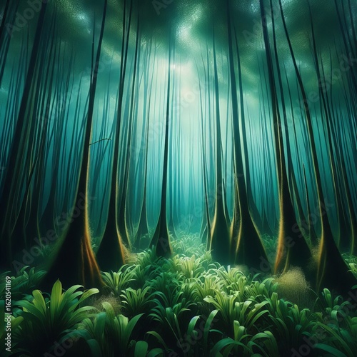 Aquatic Plant from the surface