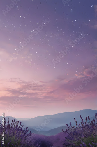 Sunset and sunrise over colorful mountains