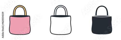 Eco friendly reusable tote bag for zero waste shopping. A symbol of avoiding single use plastic and sustainable living.