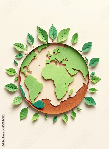 Eco-Friendly Earth Decoration