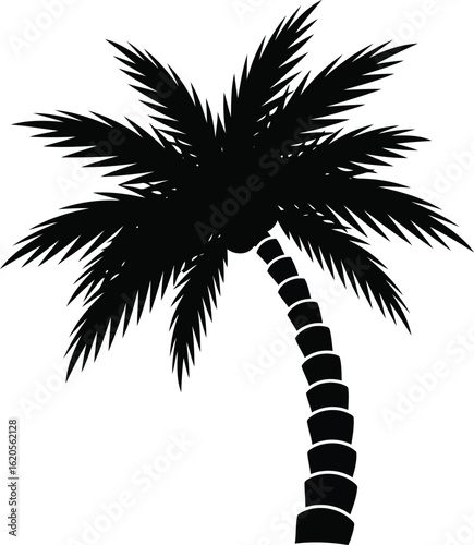 Palm Tree Silhouette Icon