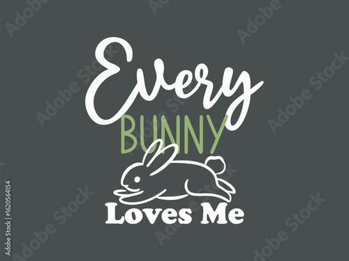 Every bunny loves me shirt adorable bunny lover tee for pet owners and kids