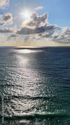 Soleil et océan vertical