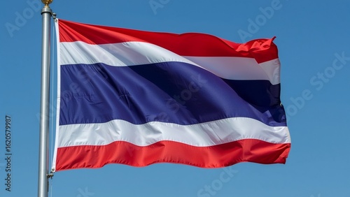 Free Download Waving Flag of Thailand - GFXLoad