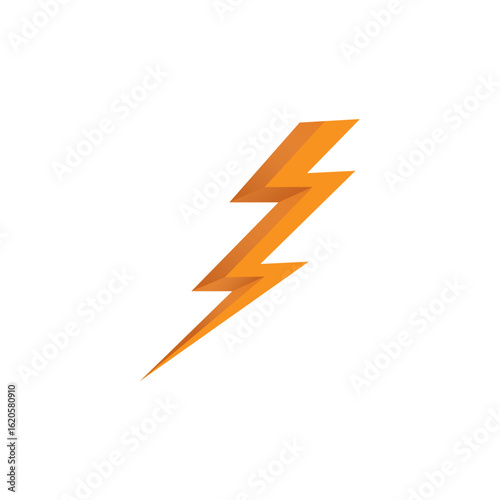 Free Download Template Design logo lightning 2D, illustrations Thunder icon - GFXLoad