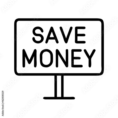 Money in hand icon Save money sign. Cash, loan, coin, dollar, saving, budget, finance, growth, investment, earning money, revenue symbol. Hands holding dollar coin flat and line style - stock vector.