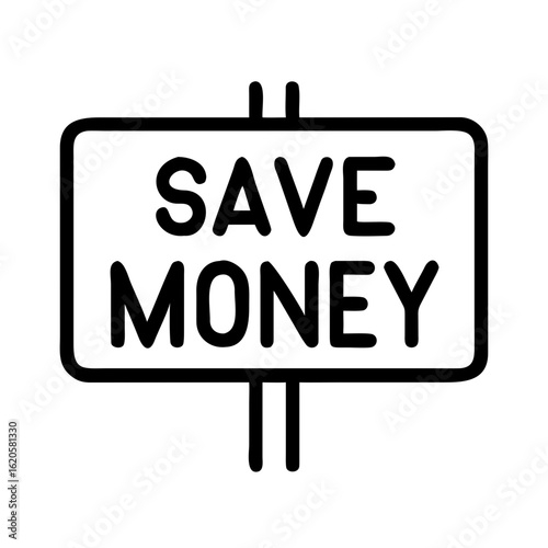 Money in hand icon Save money sign. Cash, loan, coin, dollar, saving, budget, finance, growth, investment, earning money, revenue symbol. Hands holding dollar coin flat and line style - stock vector.