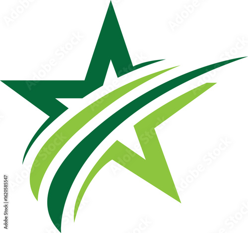 Star Success Logo Design for Achievement Business and   Real Estate Star icon template vector Branding