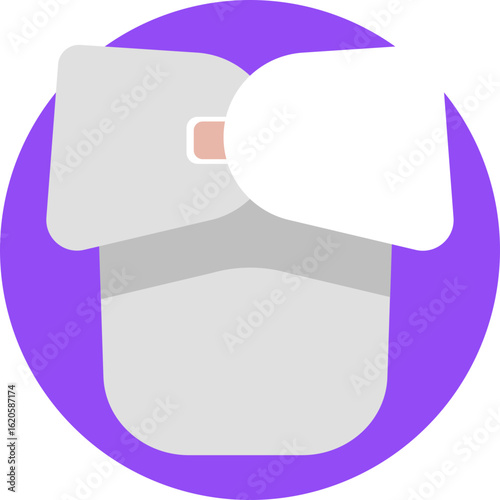 Soft fabric used for wrapping or dressing newborn babies.