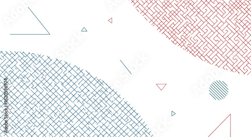 Abstract digital artistry featuring intersecting lines and geometric shapes creating a dynamic visual experience