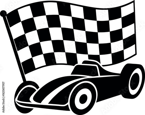 race car racing