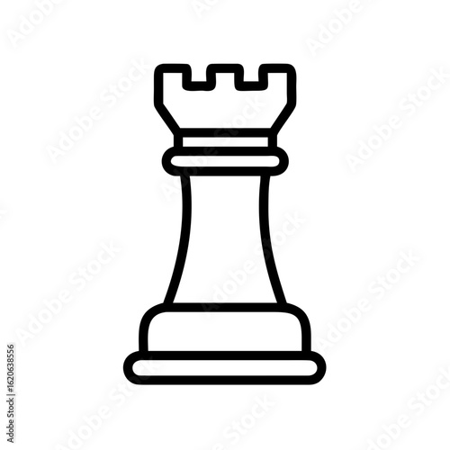 chess rook vector illustrator