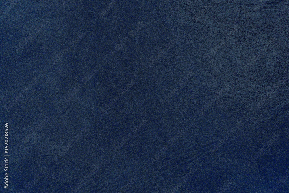 Fototapeta premium Beautiful blue background with leather texture