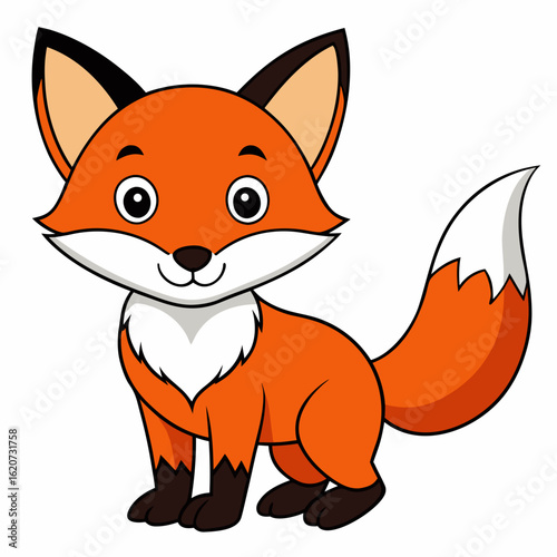 red fox cartoon