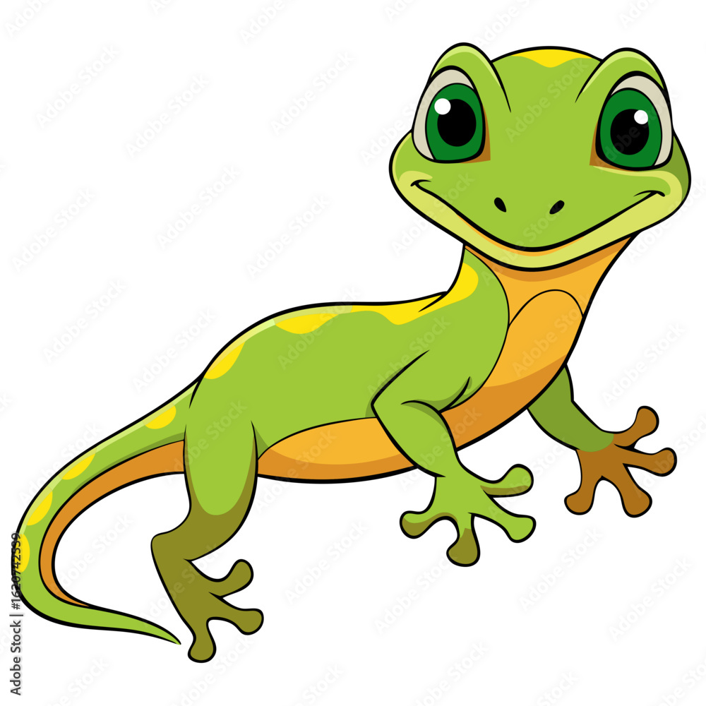 Fototapeta premium cartoon frog cartoon