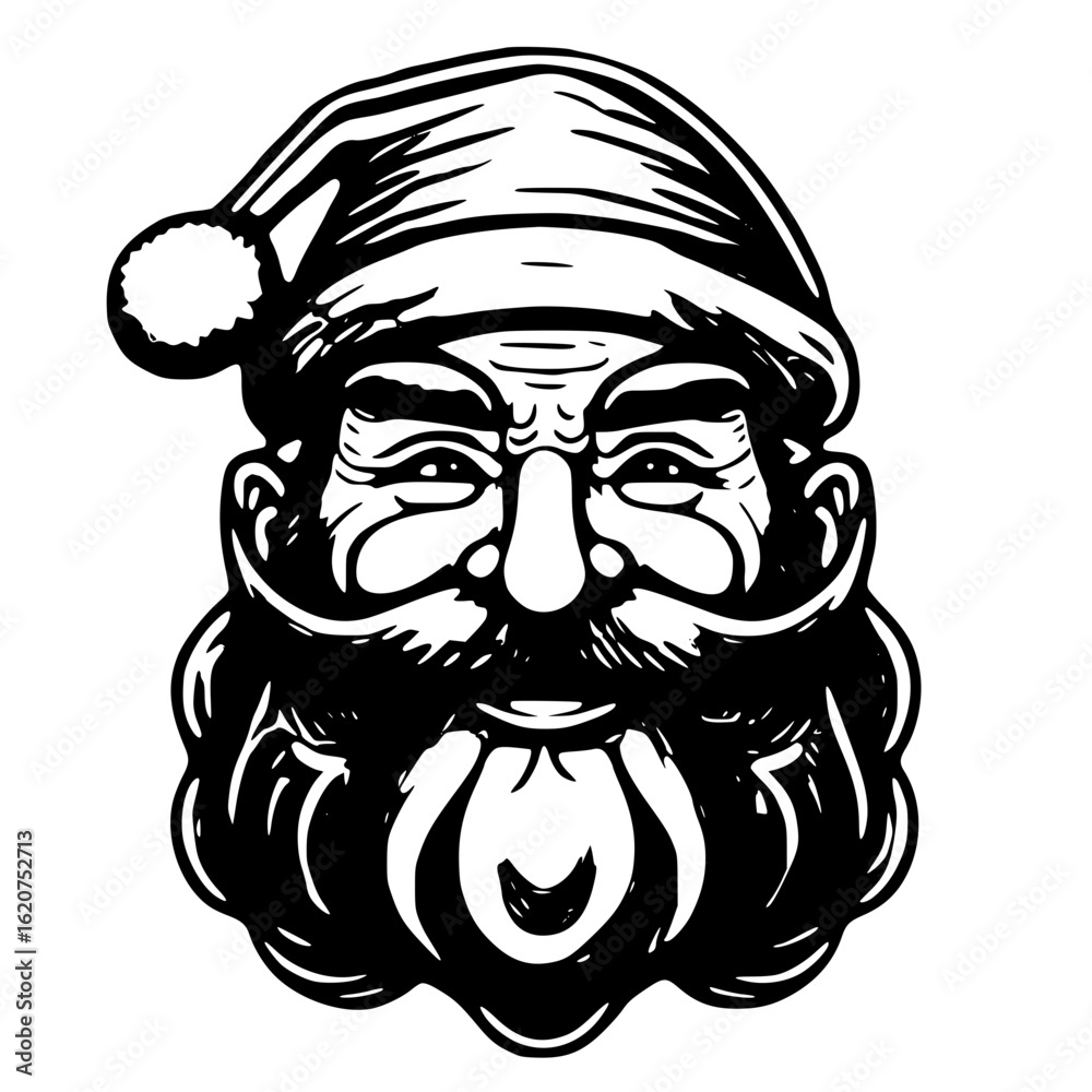 Obraz premium Santa claus portrait