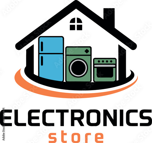Shop appliances online best deals on refrigerators washers ovens electronics store vector illustartion