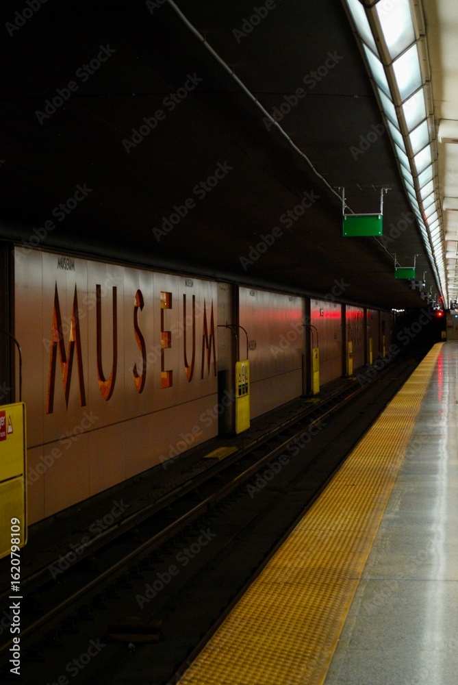 Obraz premium Museum Station