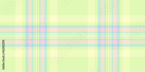 Pastel plaid pattern, perfect for textile design, website backgrounds, or crafting projects.  Soft, delicate colors evoke feelings of calmness and spring.
