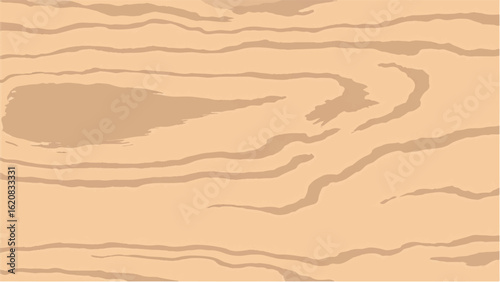 Seamless Natural Woodgrain Texture. Wood Texture. Wooden Background. Vector illustration. 