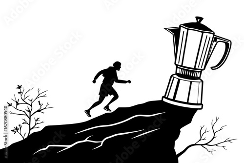 blender vector silhouette black and white