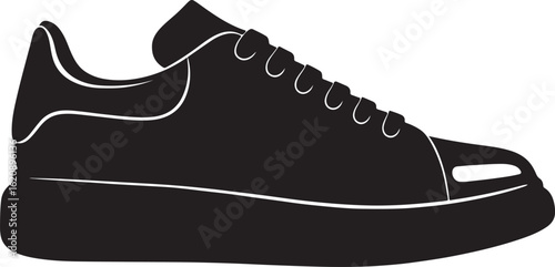Sleek Designer Sneakers Minimal Silhouette for Modern Fashion Footwear