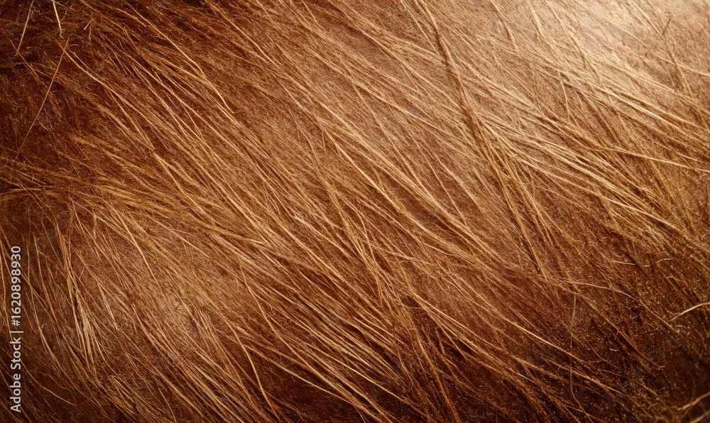 Close-up view of light brown animal fur texture creating a seamless, natural background, ideal for design projects related to wildlife, fashion, or nature Close-up view of light brown animal fur texture creating a seamless, natural background, ideal for design projects related to wildlife, fashion, or nature